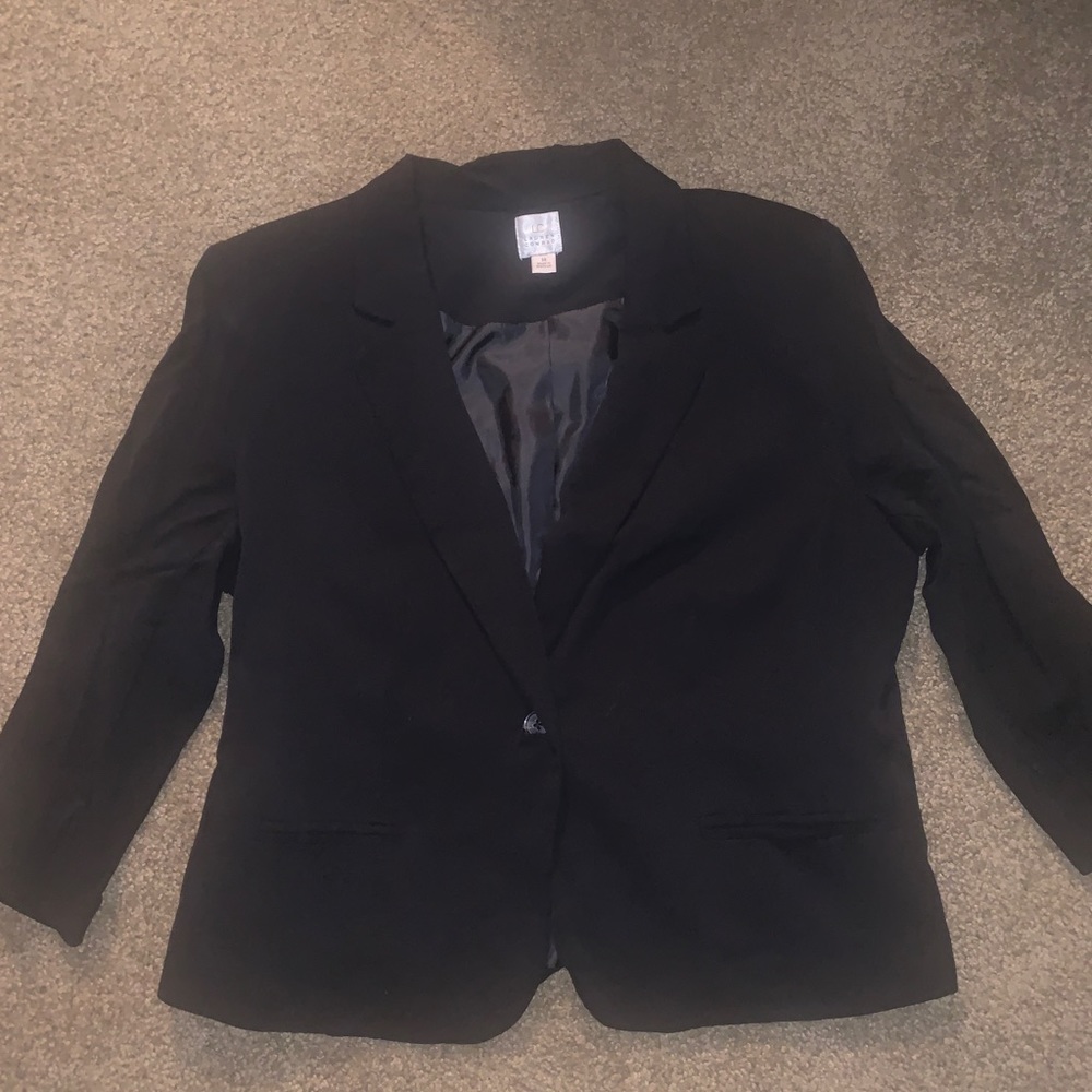 Black blazer